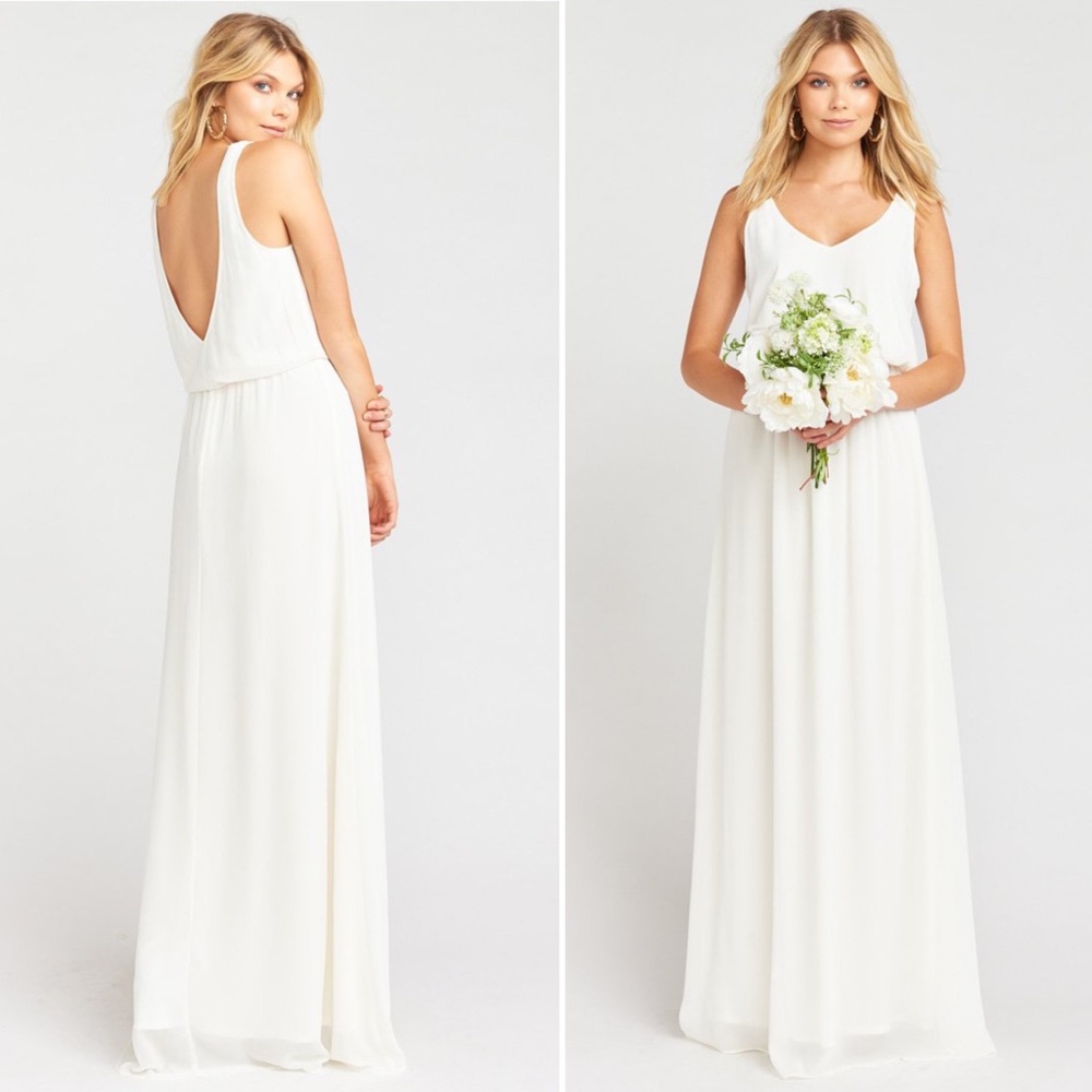 Show Me Your MuMu Kendall Maxi Bridal Wedding Bridesmaid Dress